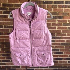 LOFT Light Purple Fleece Vest
